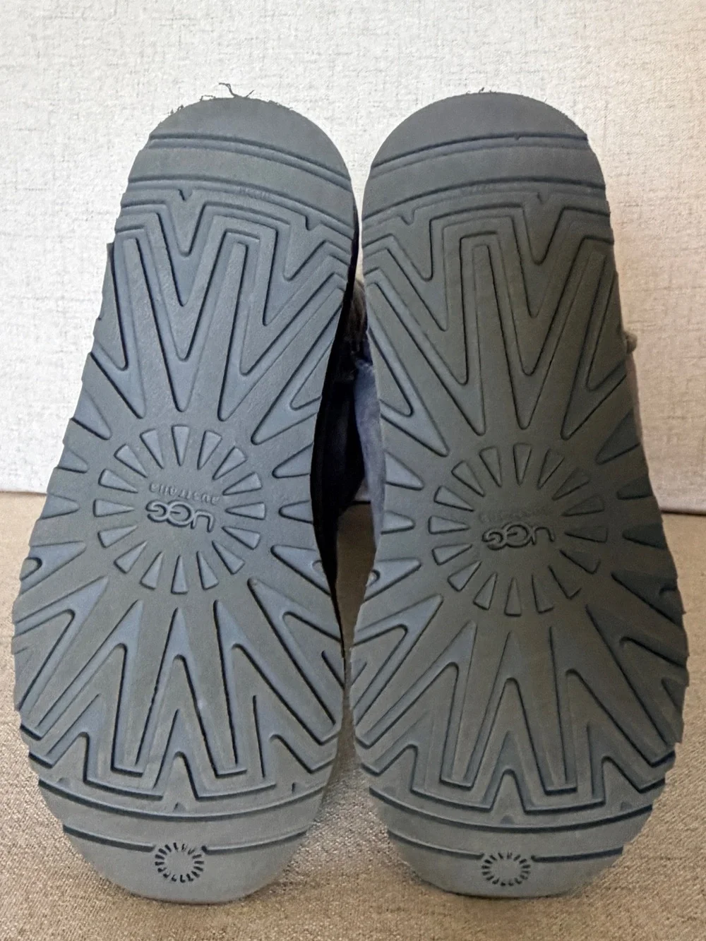 Gently Used - in Excellent Condition- UGG Tall Suede Boot - Charcoal - Size 8